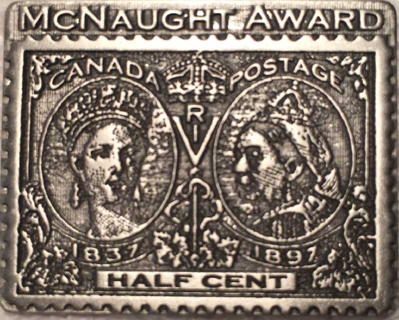 McNaught Award pin