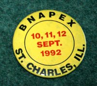 Badge for BNAPEX 1992 St. Charles