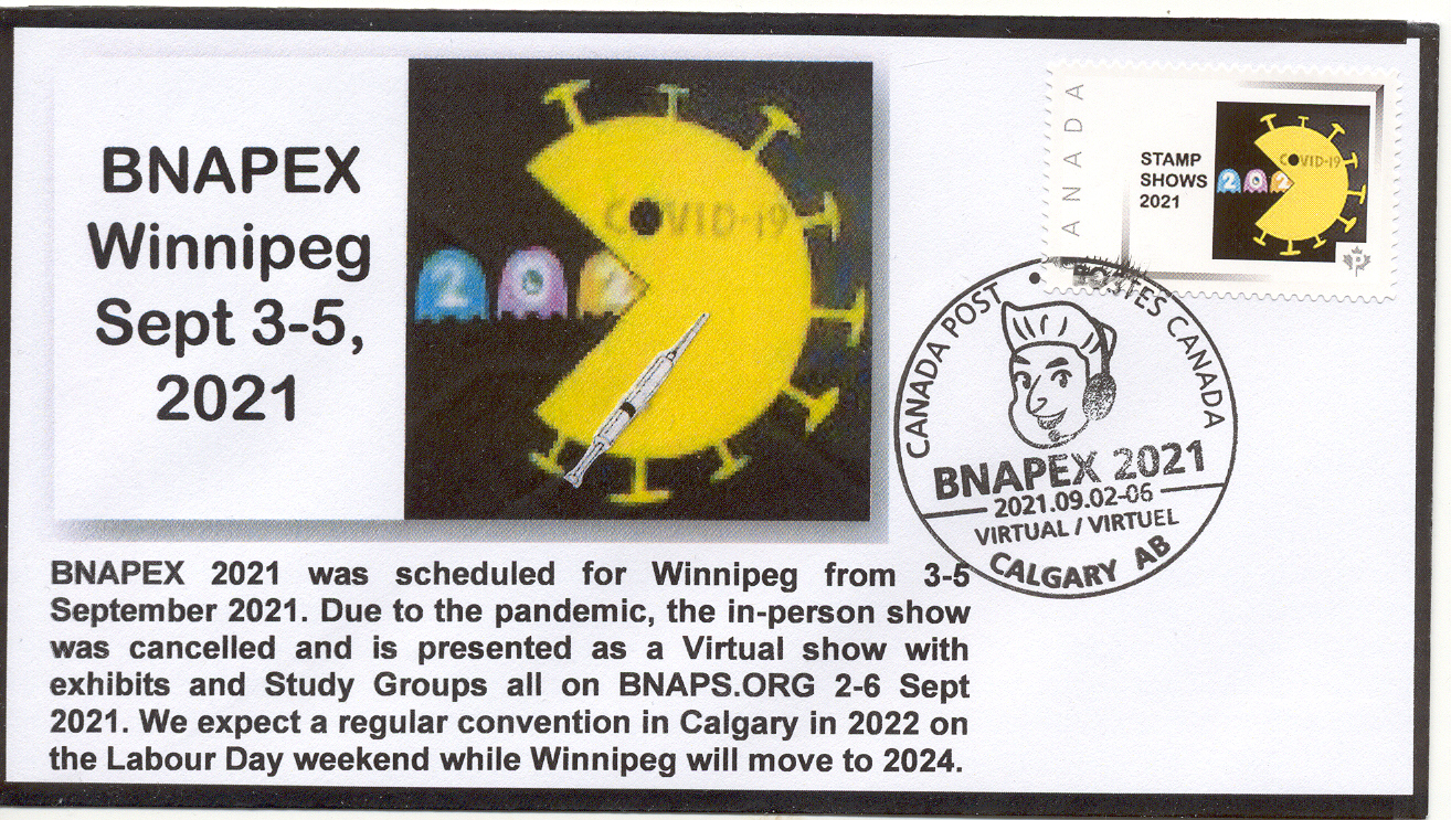Cover for BNAPEX 2021 Winnipeg Covid