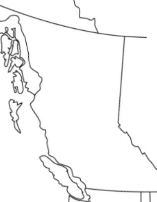 British Columbia map