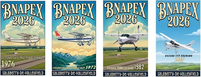 BNAPEX 2026 Cessna vignettes