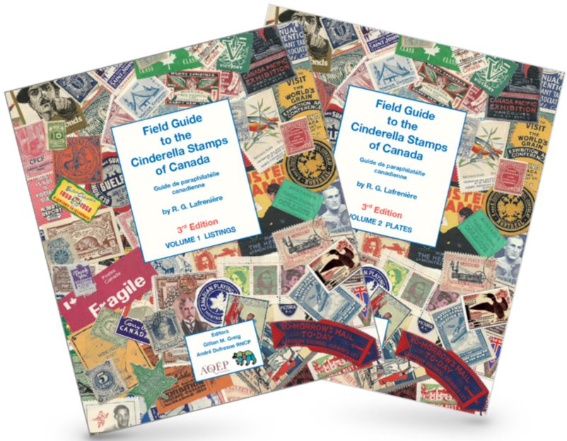 Field Guide to the Cinderella Stamps of Canada book cover
