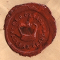 Dead Letter Office Halifax Branch 1917 wax seal