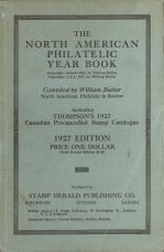 Front cover of the publication North American Philatelic Yearbook 1927
