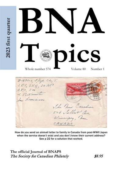 Cover of current issue of BNA Topics