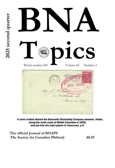 Cover of current issue of BNA Topics