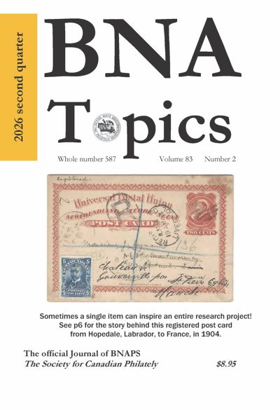 Cover of current issue of BNA Topics