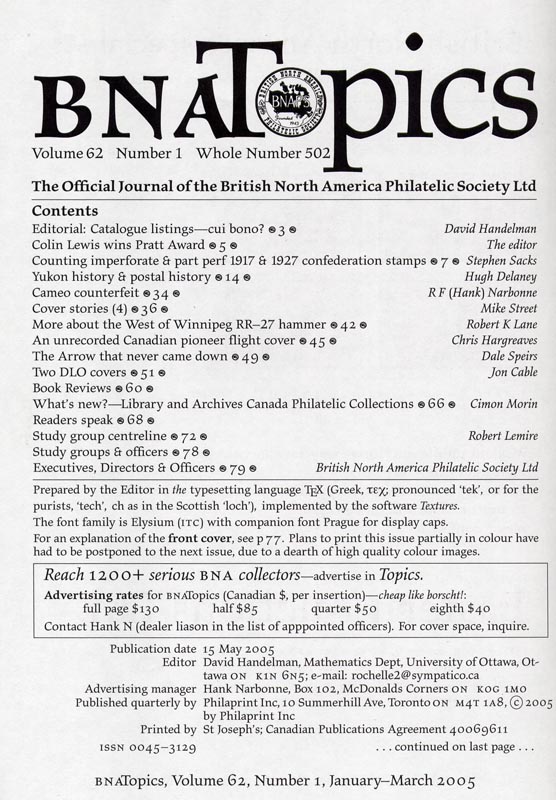 Table of Contents of BNA Topics