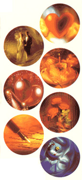 The original seven stickers