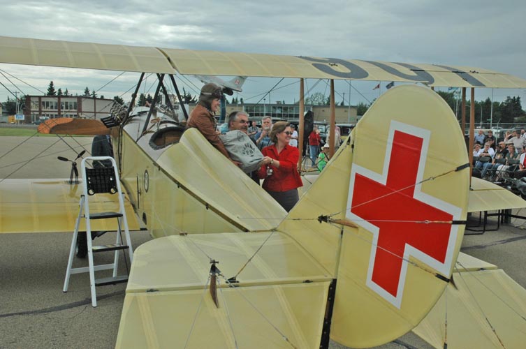 Katherine was a strong supporter of the U.S. Red Cross; the Canadian Red Cross was a sponsor of this event