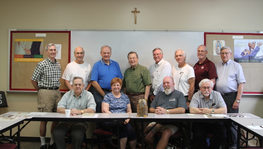 Prairie Beaver Regional Group members at the 27 May 2017 meeting