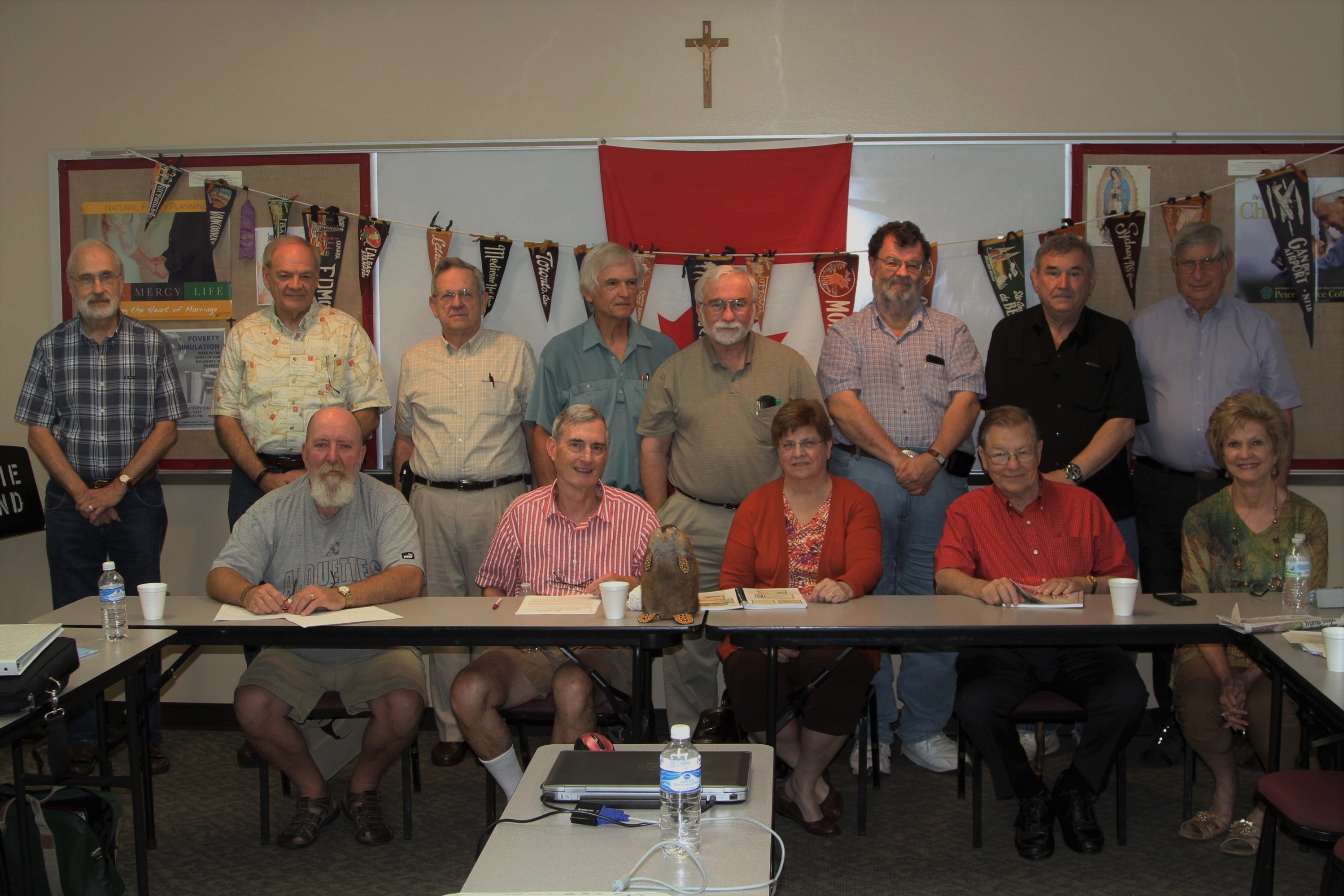 Prairie Beaver Regional Group members at the 14 October 2017 meeting
