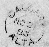 Early strike of the first Calgary hammer
