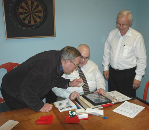 Bill Pawluk and Jon Johnson brief Brad Harris