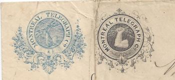 Two Montreal Telegraph Co. logos