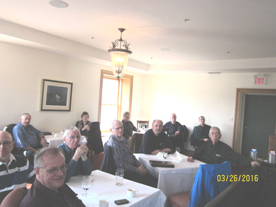 The Group during speaker Doug Irwin’s presentation