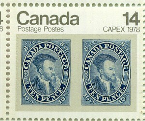 1978 14 cent CAPEX 78 stamp