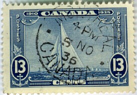 Used stamp