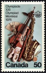 1976 50c Olympic Art