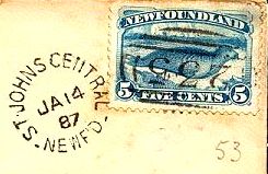 St. John's ((235)) postmark