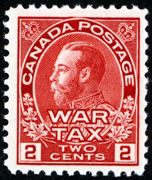 Admiral two cent War Tax single