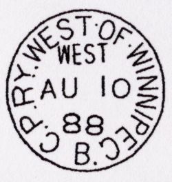 RY-30.12, Hammer B, 10 August 1888, WEST direction